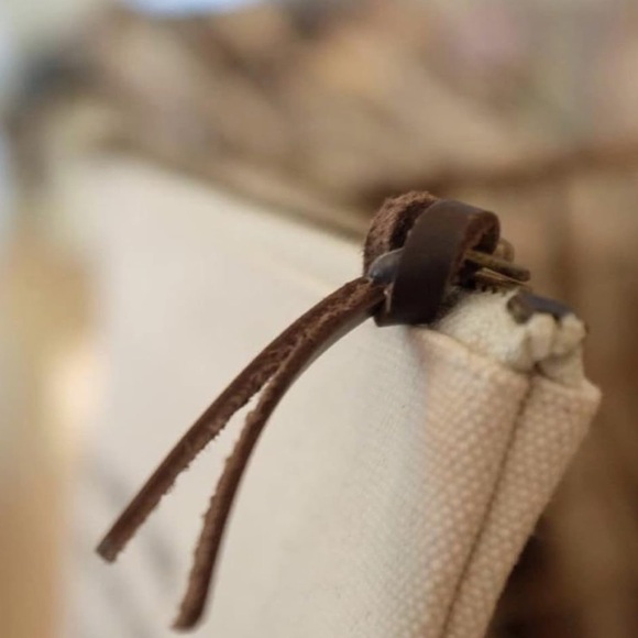 NWT- SugarBoo & Co. Canvas cosmetic bag. - Picture 5 of 6